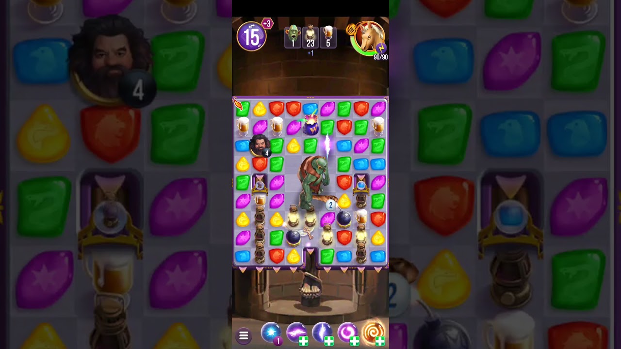 Harry Potter: Puzzles & Spells level 1618 no boosters