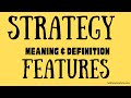Strategy Meaning, Definition and Characteristics#strategy #management #strategicmanagement