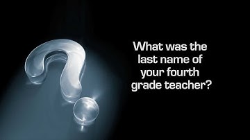 Good security questions and answers