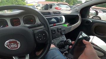 How to Play Music from Smartphone via Bluetooth in Fiat Panda III Cross ( 2012 – 2016 )