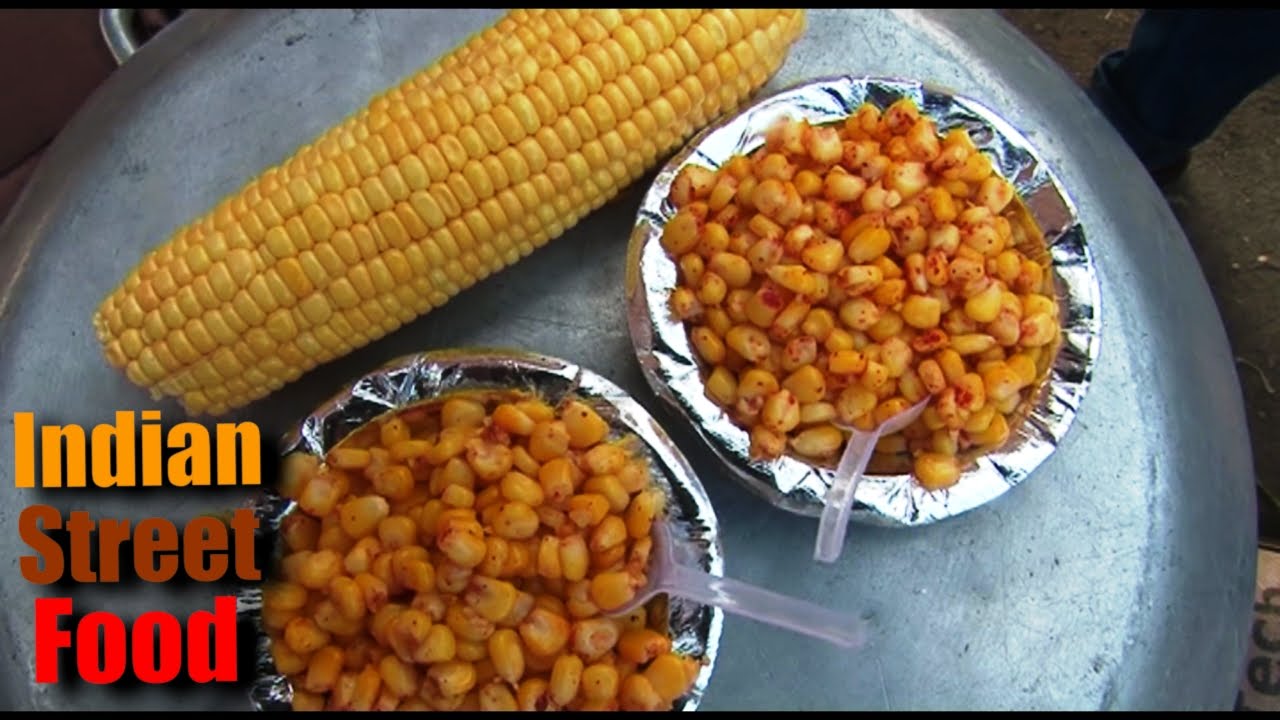 street food of india gujarat - american sweet corn - gujarati street food ahmedabad | Best indian street food