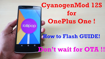 Manually update your OnePlus One with TWRP recovery! (No data wipe and safe) Don