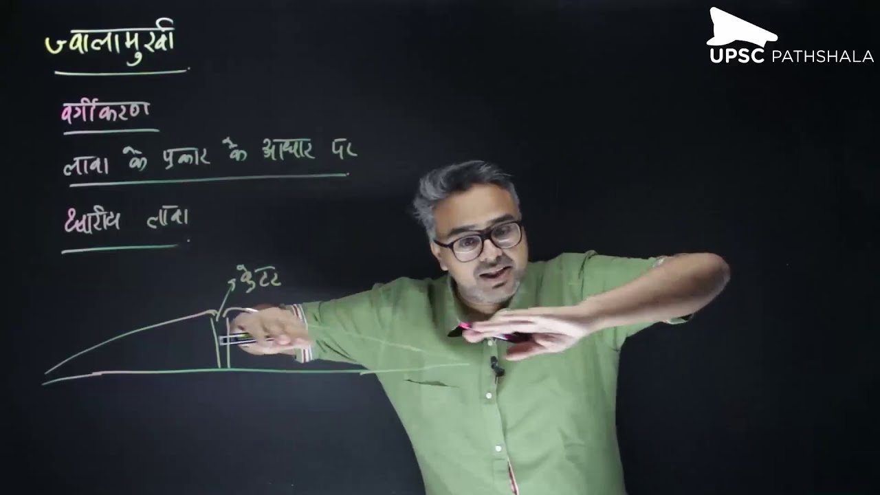 Jwalamukhi Explained in Hindi ज्वालामुखी UPSC CSE Lecture on Volcano UPSC Pathshala