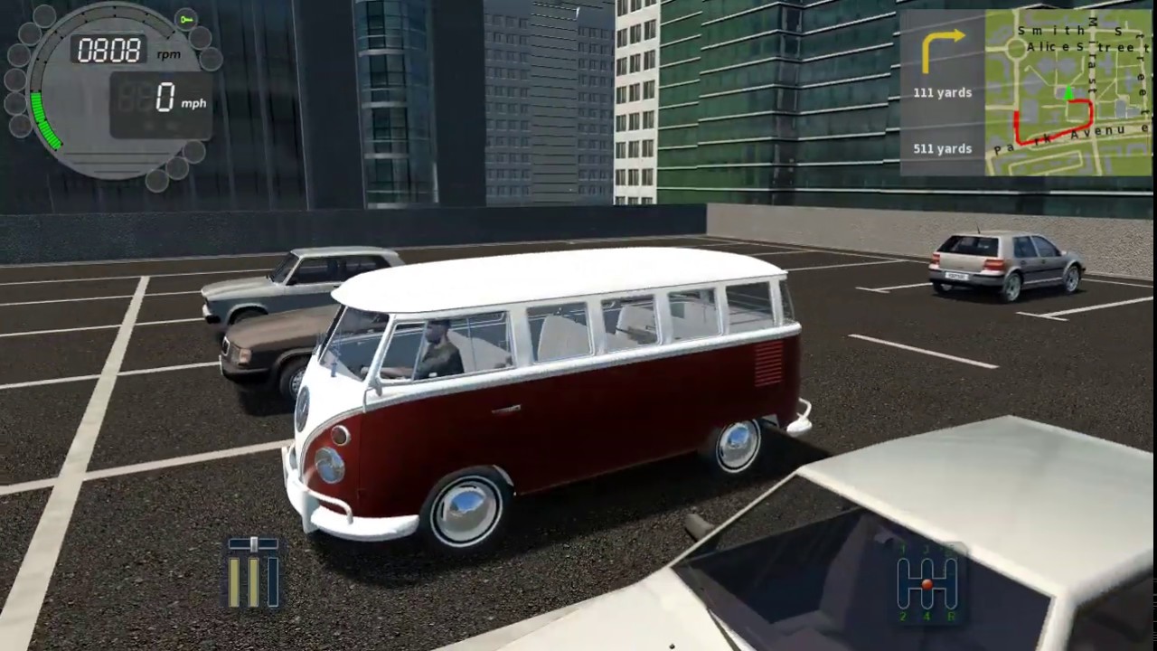 City car driving volkswagen City car driving volkswagen