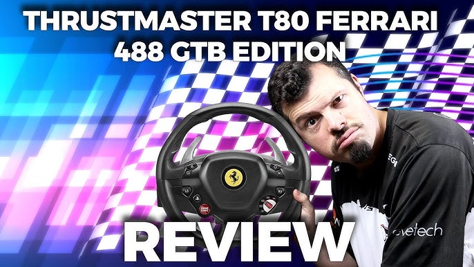 Thrustmaster T80 Ferrari 488 GTB Edition Unboxing & Review 