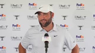 Scottie Scheffler on Facing Sam Burns Sunday: “It’s a Little Weird”