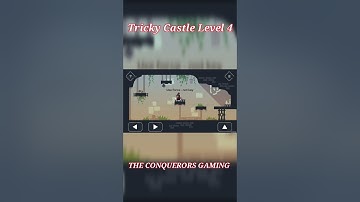 Tricky Castle Level 4 || New Level Everyday || THE CONQUERORS GAMING #gaming #trickycastle