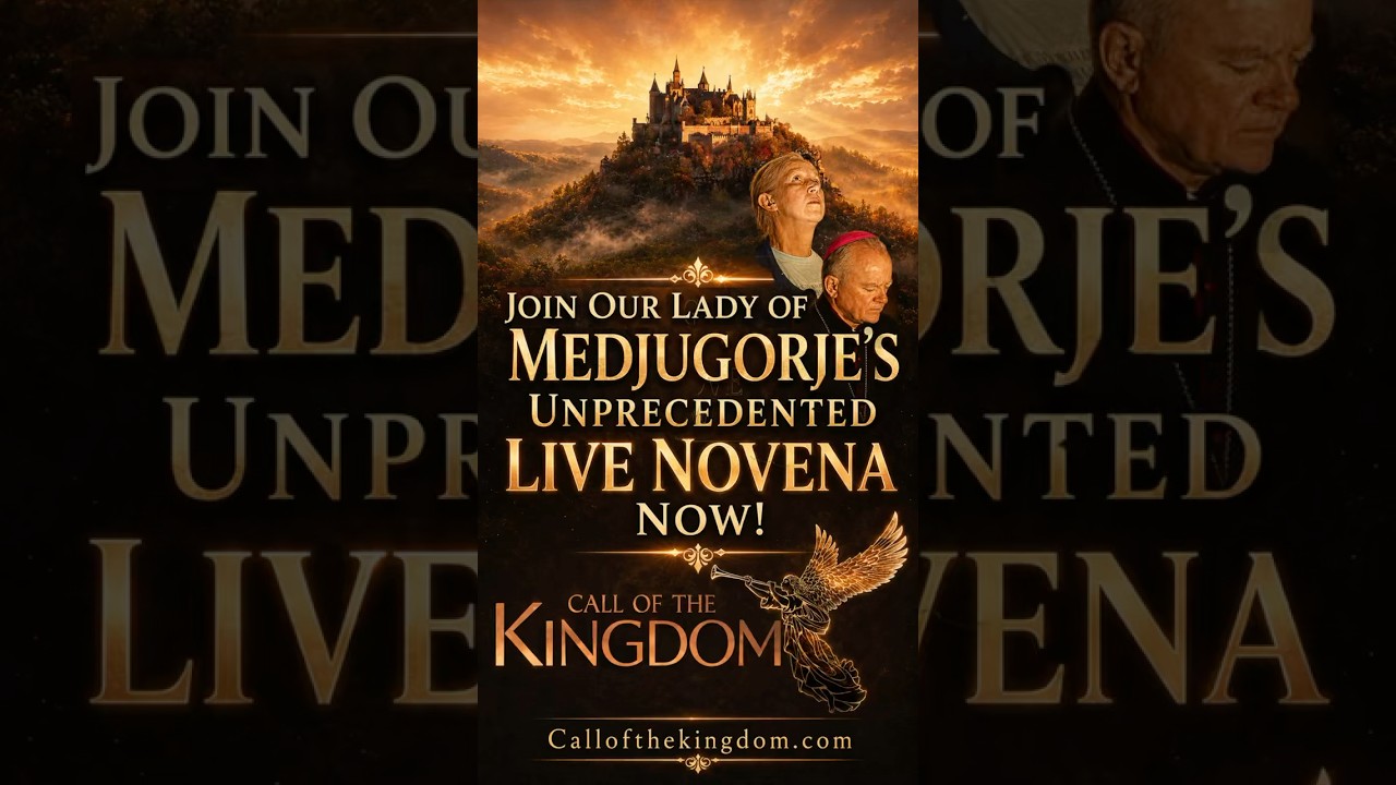 For live apparition video footage from Medjugorje and all of the prayers of the Medjugorje Novena, which is happening from June 17-24 (and which can be started at any time!) go to https://www.callofthekingdom.com.