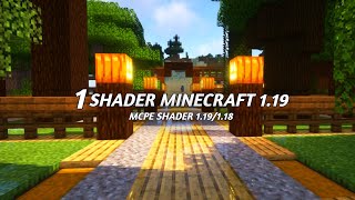 TOP 1 SHADER MCPE REALISTIC | SUPPORT MCPE  RenderDragon 1.19 & 1.18