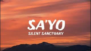 Silent  Sanctuary - Sa'yo (Lyrics)