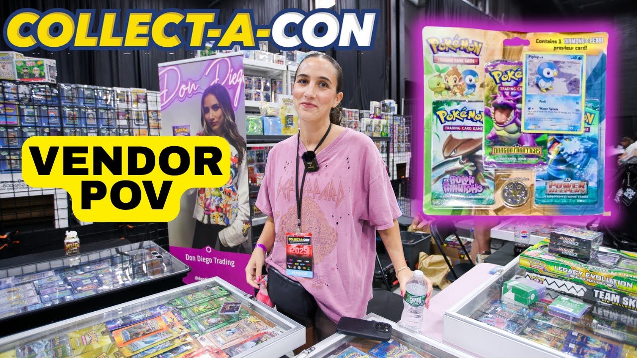 I Sold My RAREST Pokemon Pack... Vendor POV!