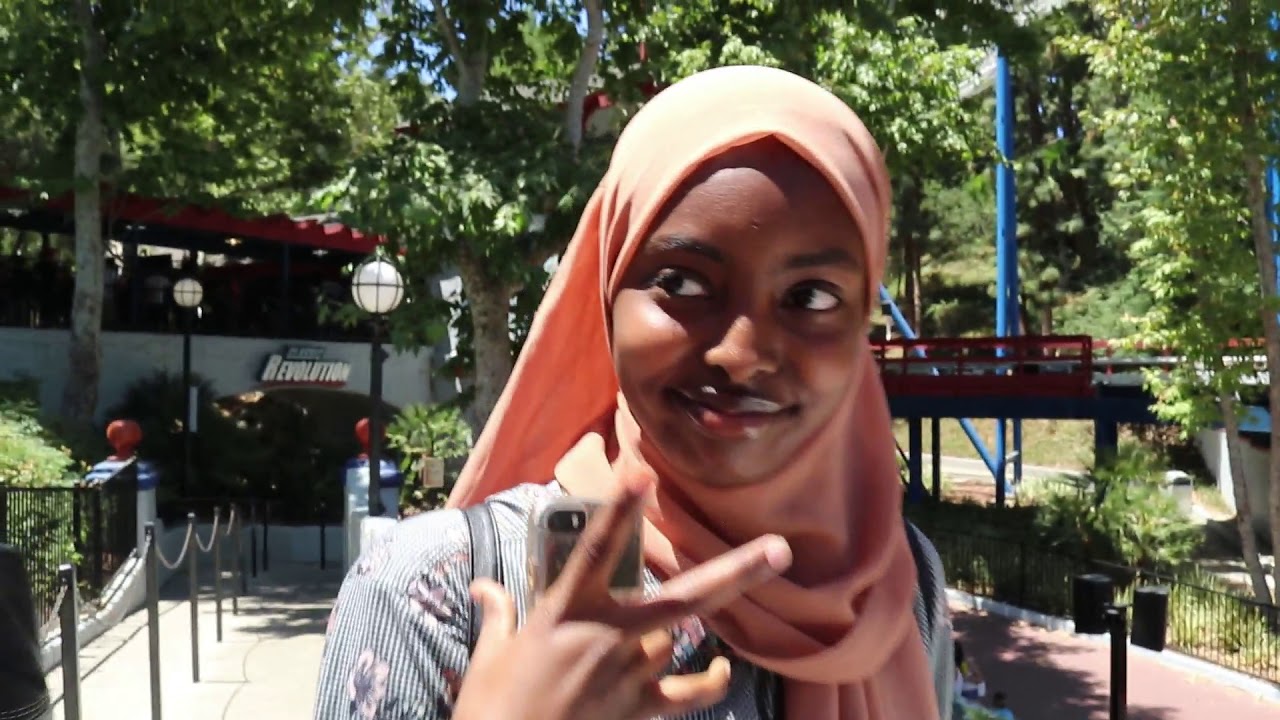 Six Flags Muslim's Day! YouTube