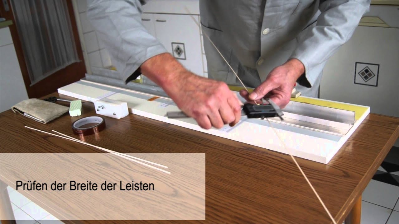 Leistenschneider mit 1/100-Skalierung