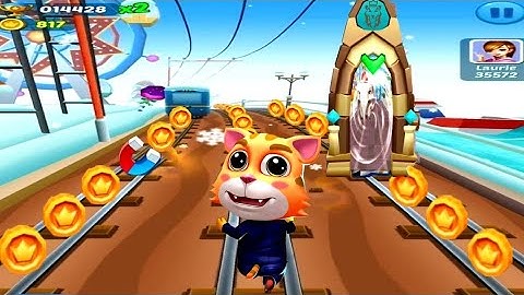 Cat Runner collect coins Subway runner game video | cat game Play video #6