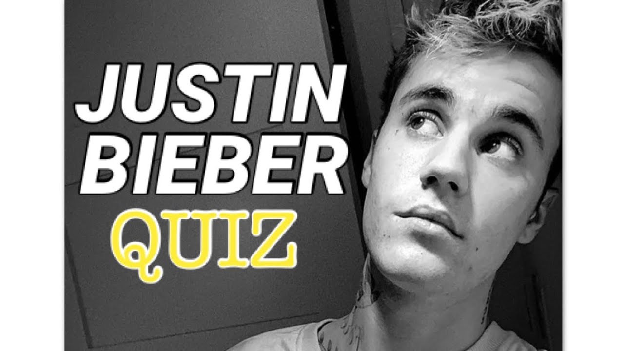 JUSTIN BIEBER QUIZ *HARD* | Quiz Me - YouTube