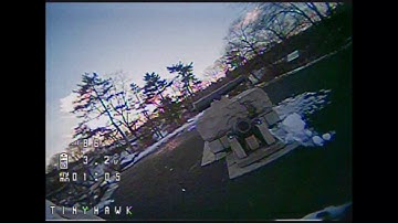 EOS2 tinyhawk upgrade test flight 😎🤓!