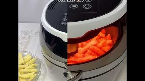 Hướng dẫn sử dụng nồi chiên không dầu nine shield 8L