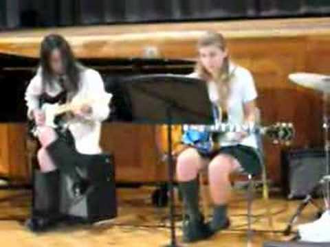 Britt and the Mathletes playing Fix You