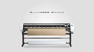 Printer and Pattern Cutter Plotter- Sinajet Popjet 1800 G Inkjet