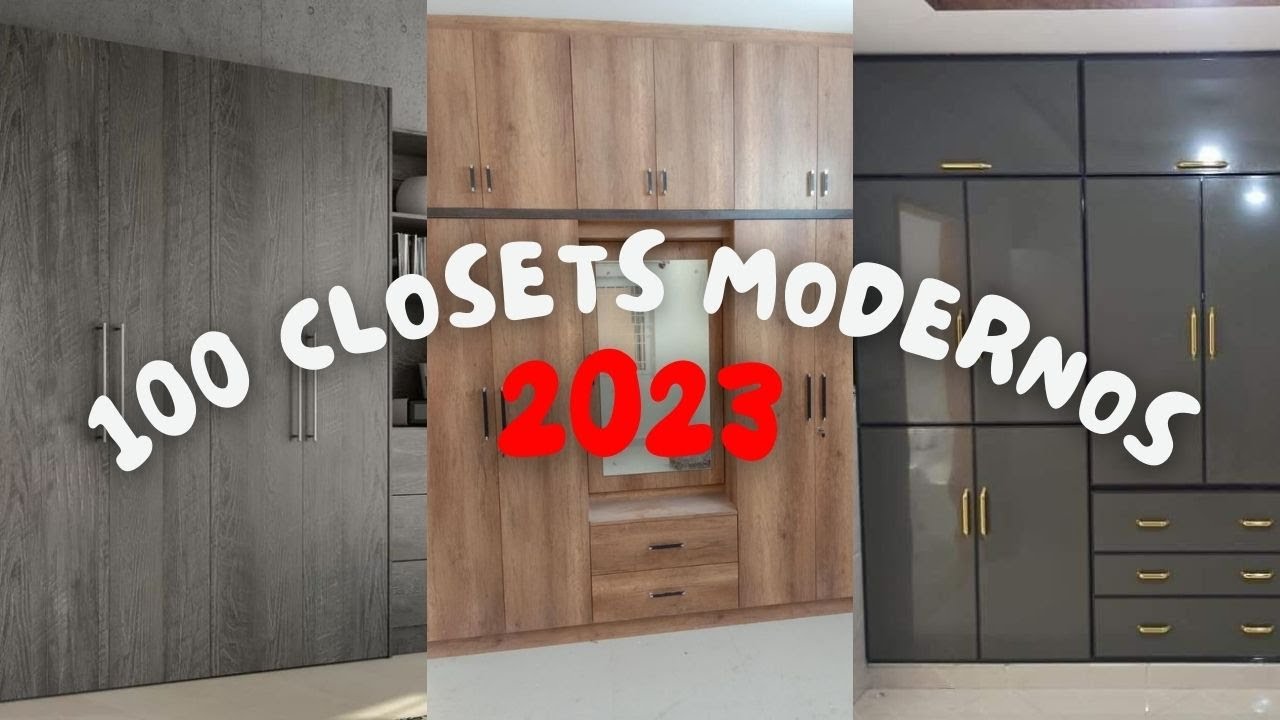 100 CLOSETS MODERNOS 2023 | Diseños De Interiores | Diseño De Closet ...