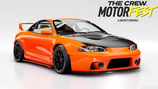 The Crew Motorfest Mitsubishi Eclipse GTX Customisation & Pro Settings