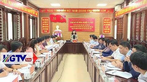Đoàn ĐBQH khóa XV tỉnh Hà Giang giám sát tại Sở NN&PTNT - Ngày 13/10/2022