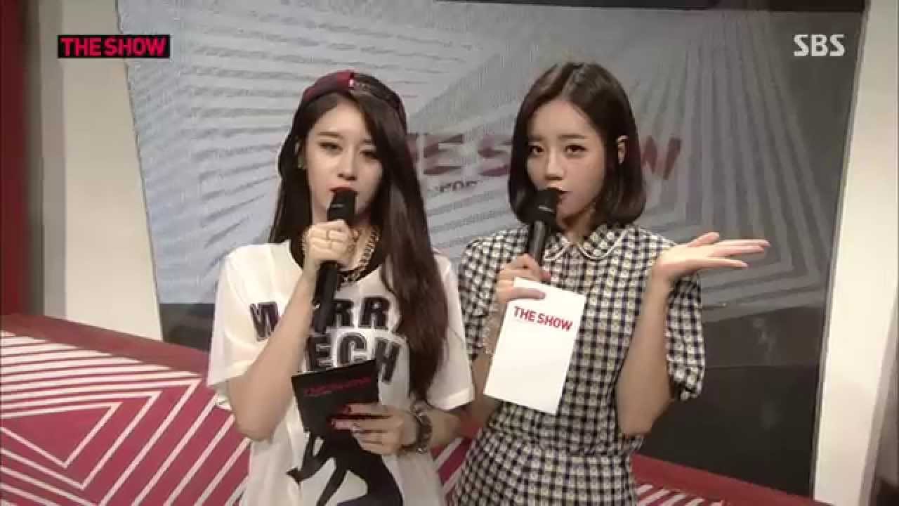 140902 The Show News T-ARA + Jiyeon MC Cut