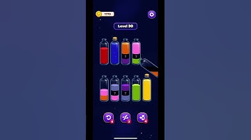 Magic Sort! - Level 30 #games #watersortpuzzle #colorsort #gameplay #sorting #shorts #puzzle
