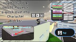 How to COPY & PASTE Moves + a quick dive into Character Blocks! | Jujutsu Shenanigans