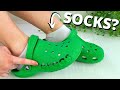 Do you wear socks with crocs pros and cons