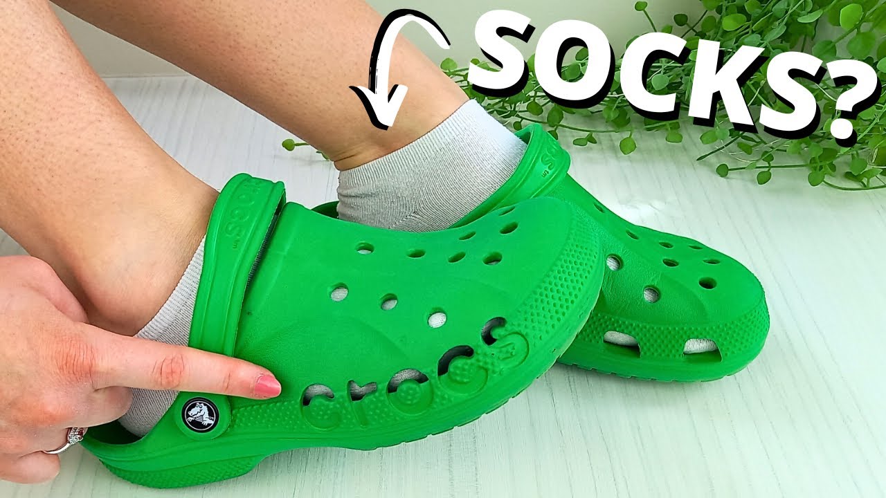 Do You Wear Socks With Crocs? PROS and CONS - YouTube