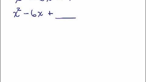 Completing the Square 2