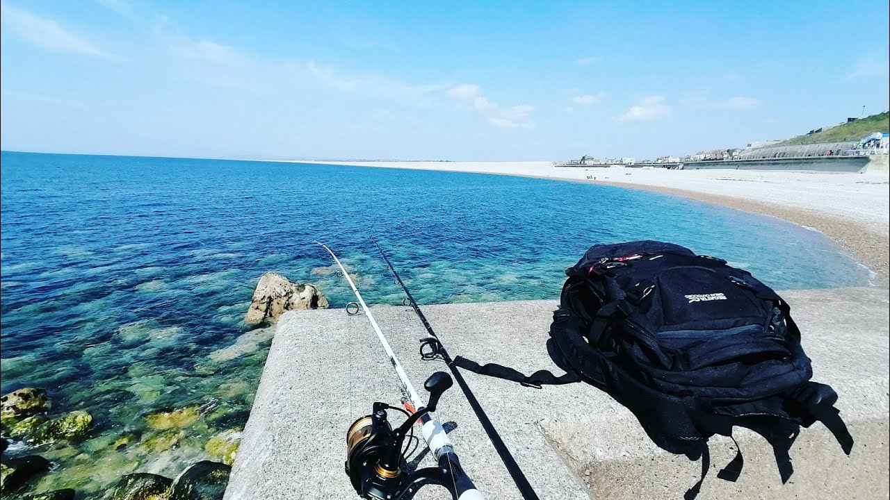Fishing chesil beach on lures YouTube