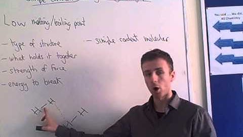 OLD SPEC Brady explains simple covalent boiling and melting points