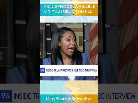 Trump, Kristen Welker