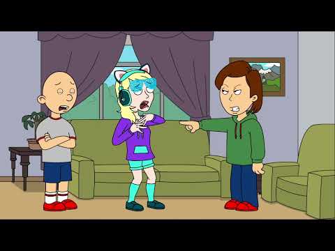 Classic Caillou changes Nynna's voice into a girl voice and gets Grounded Classic Caillou changes Nynna's voice into a girl voice and gets Grounded