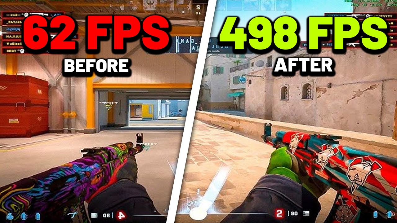 CS2 Optimization Guide 2026 — MAX FPS & Low Input Lag