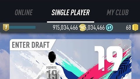 FUT 19 DRAFT BY PACYBITS v 1.2.4 MOD APK DOWNLOAD FOR ANDROID HACK & CHEATS