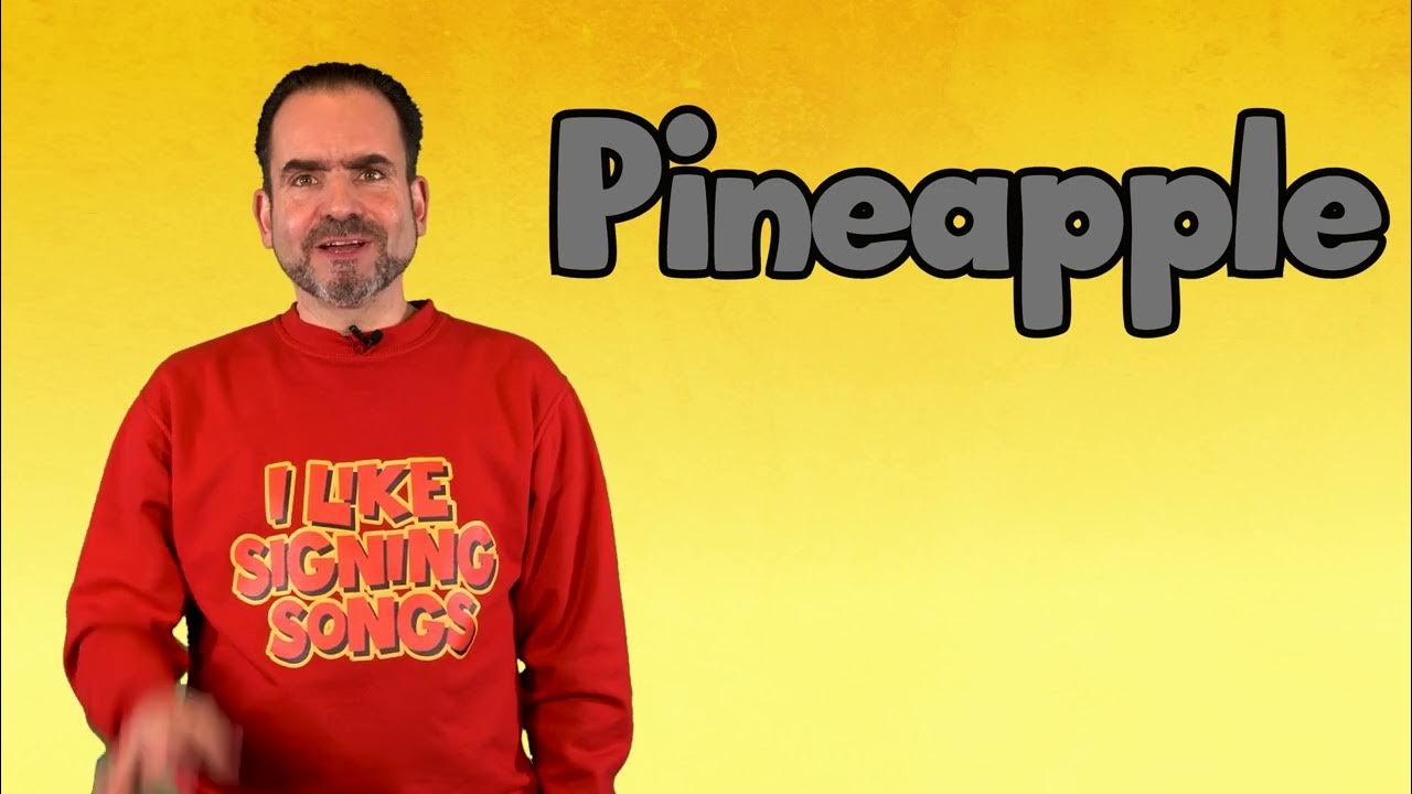 Sign PINEAPPLE ASL for PINEAPPLE PINEAPPLE in Sign Language Sign