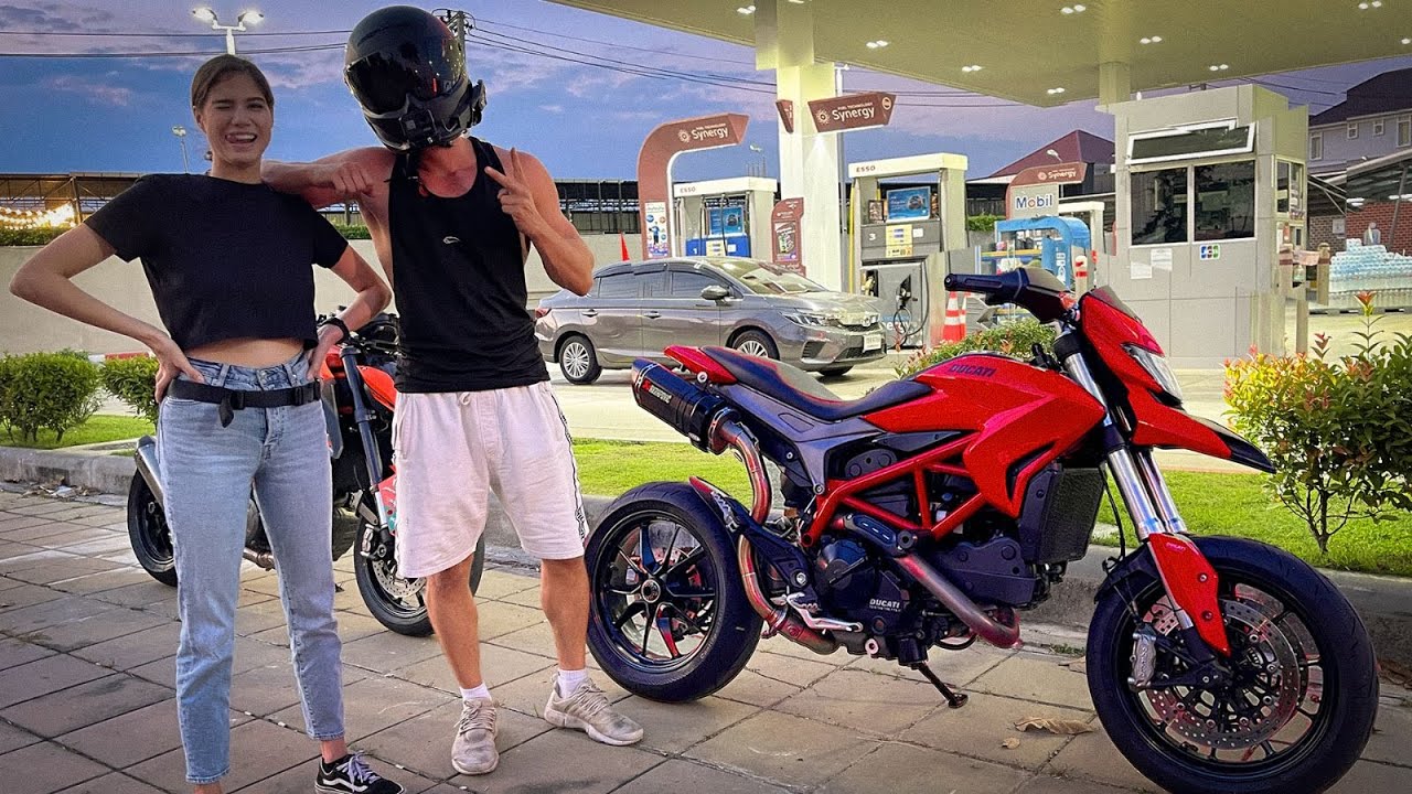 Hypermotard fahren mit Susan 🥹