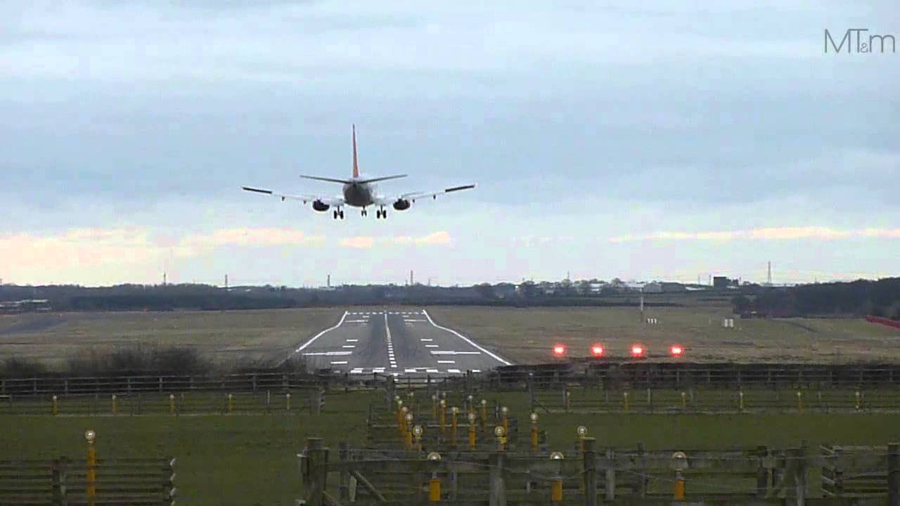Plane Spotting Newcastle Upon Tyne Airport 22nd February 2012 (Various