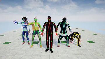 MediaPipe v0.7.9 Pose 上半身検出の様子