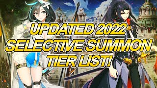 2022 Selective Summon Tierlist - Epic Seven 2022 Selective Summon Tierlist - Epic Seven