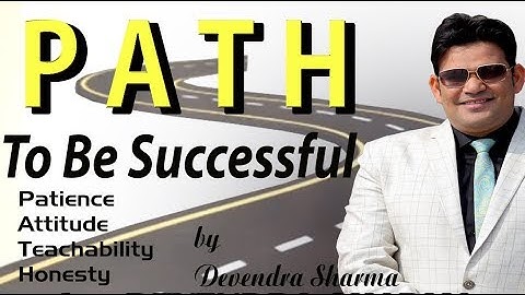 PATH to be Successful || By Devendra Sharma