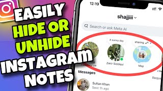 (NEW UPDATE) How to Hide / Unhide Notes on Instagram 2026 - Easy