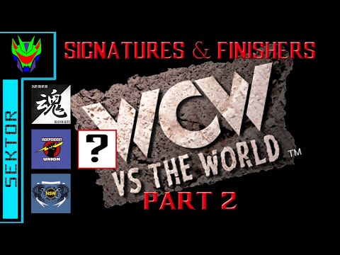 WCW VS THE WORLD Signaturs & Finishers PART 2