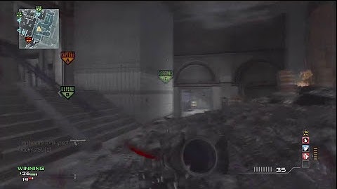 Insane Barrett Spawn Trap MOAB on Underground MW3 - Bad_Bish