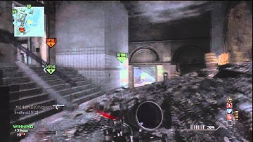 Insane Barrett Spawn Trap MOAB on Underground MW3 - Bad_Bish