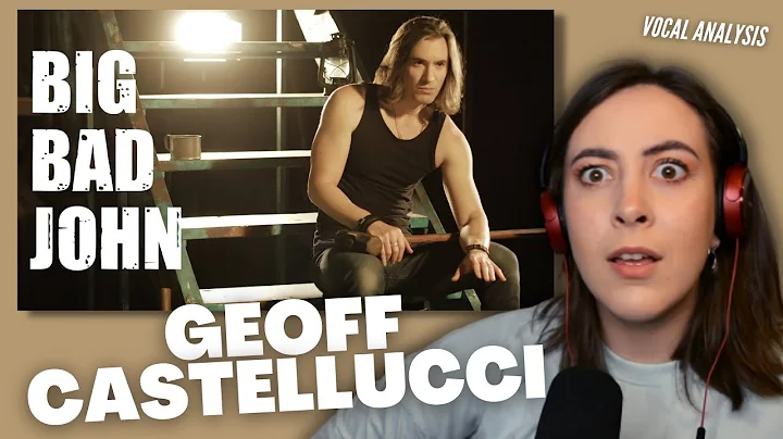 GEOFF CASTELLUCCI Big Bad John | Vocal Coach React...