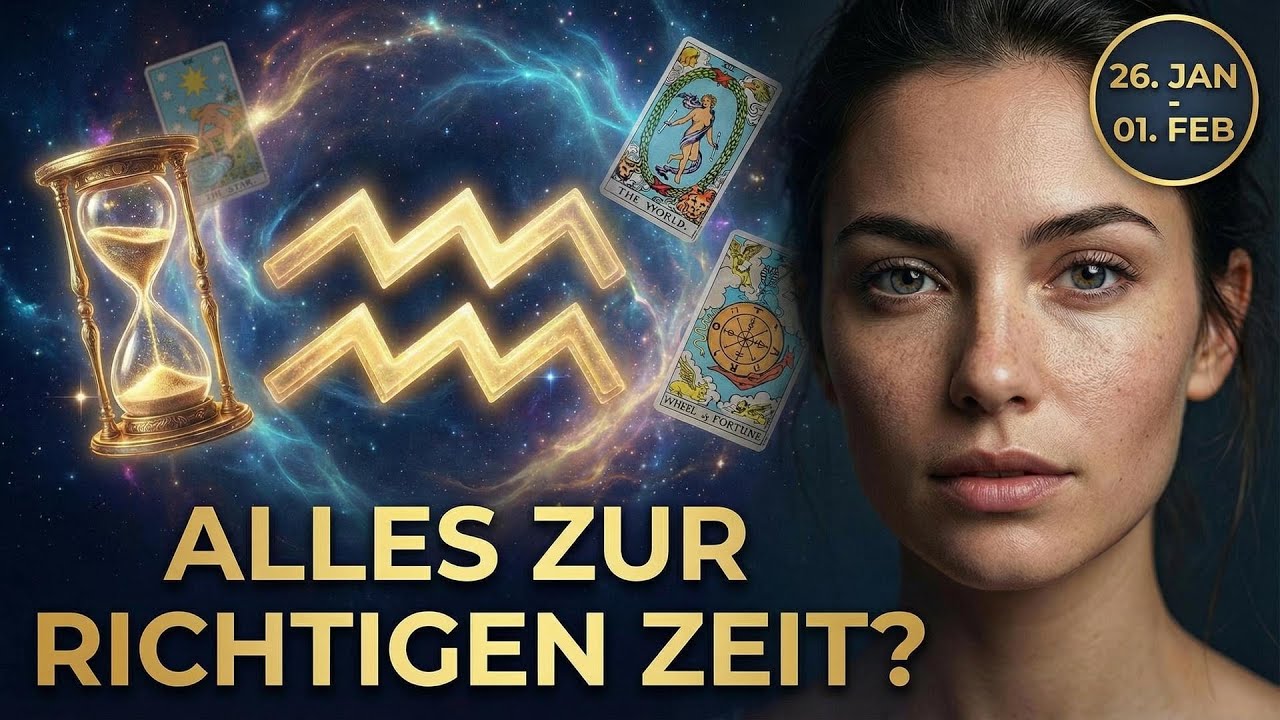 ♒ WASSERMANN Tarot 26. JAN - 01. FEB: Alles kommt zur RICHTIGEN ZEIT! Das Warten hat ein Ende!